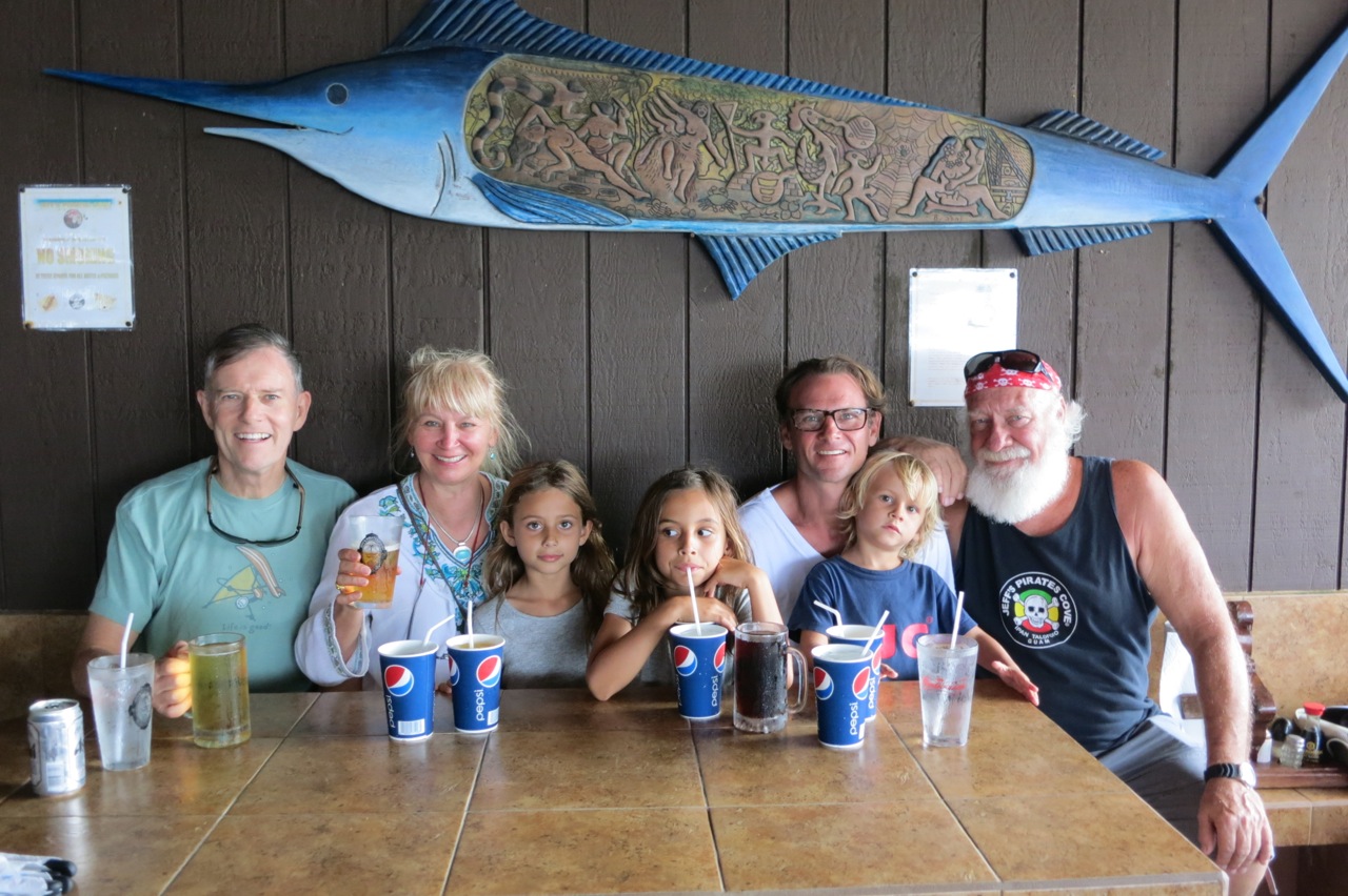 21 Jeff, owner of Pirate's Cove joins family