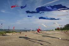 3 Kites, near the most popular windsurfing launch at Beach 10