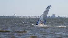 Windsurfing at Atlantic City Causeway